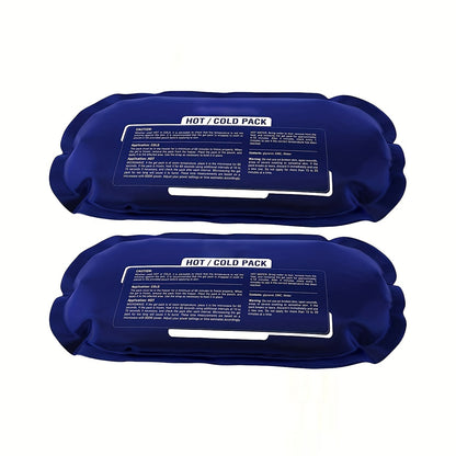 3pcs Reusable Hot and Cold Therapy Gel Wrap Set - Ice Pack for Injury Recovery, Joint Pain, Rotator Cuff, Knees, Back and More