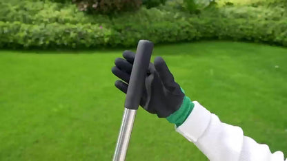 Sharp & Durable 3 Stage Manual Lawn Edger – 58.3 Inch Stainless Steel Handle with Comfort Grip