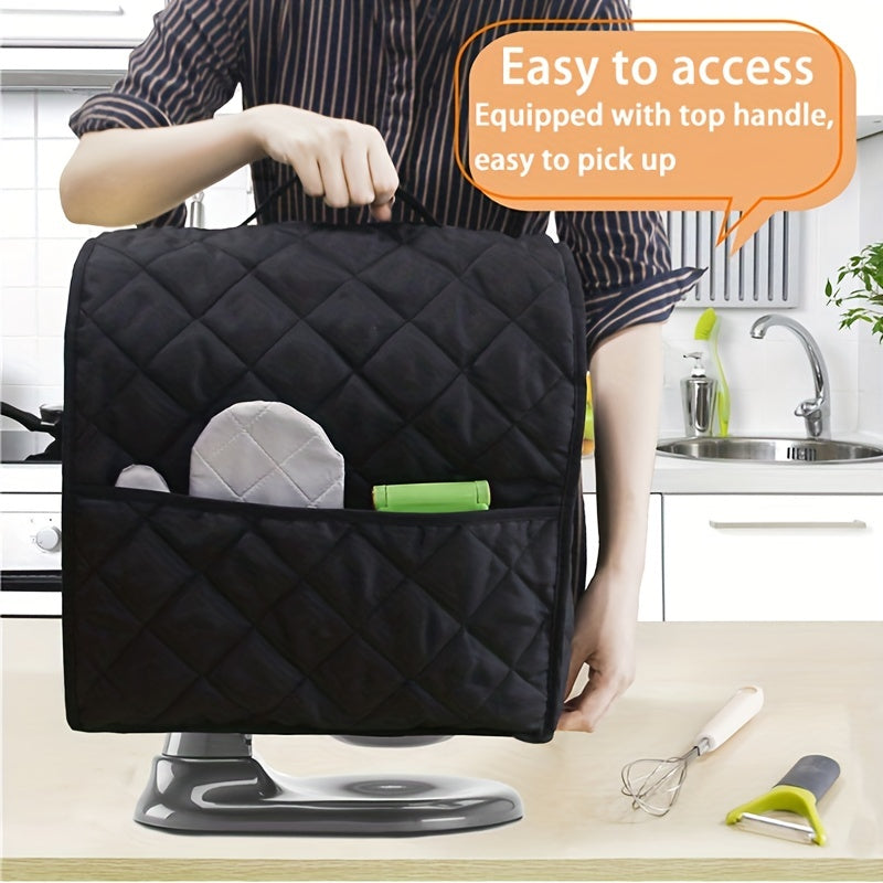 Stand Mixer Cover Compatible with KitchenAid – Dust Proof Cover with Accessory Storage Pockets and Handles – Fits All Tilt-Head and Bowl Lift Models