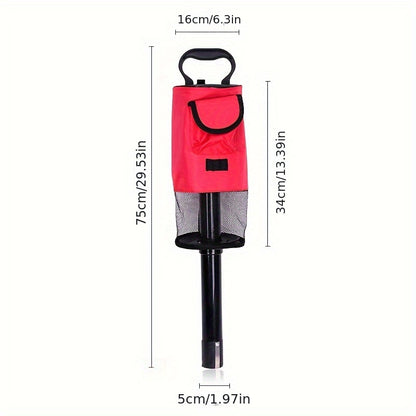 Portable Golf Ball Retriever with Removable Tube - Shag Bag for Golfers, Perfect Golf Accessory Gift