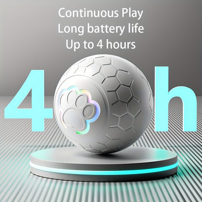 Smart Bounce Dog Toy Ball - Automatic, Interactive, Durable, Bite-Resistant, Electric Pet Toy for Indoor and Outdoor Play - Fun and Engaging for Dogs