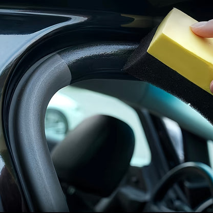 Black Shine Tire Wax - Durable, Long-Lasting Protection and Restoration Wax for Car, Bike, and Motorcycle Tires - Prevents Cracking, Whitening and Covers Scratches