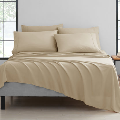 Bamboo 2000 Thread Count 6-Piece Luxury Sheet Set - Organic, Cooling, 16 Inch Deep Pocket, Egyptian Luxury with Bonus Pillowcases - Shrink and Fade Resistant