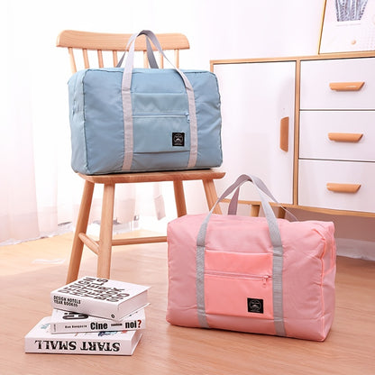 Travel Storage Bag – Portable and Lightweight, Large Capacity Shoulder Bag – Foldable Luggage for Outdoor and Travel Supplies