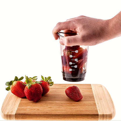 Multi-Function Slicer Cup - Vegetable Chopper for Cutting, Dicing, and Chopping, Essential Kitchen Supplies and Accessories