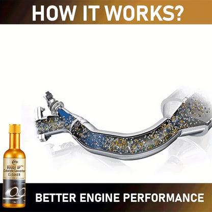 ProClean Fuel System Booster - Catalytic Converter and Engine Cleaner for Gasoline and Diesel Vehicles - Advanced Treatment Additive for Motorcycles and Powersports Maintenance