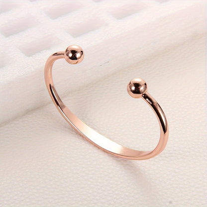 Women's Solid Copper Magnetic Bracelet – Copper Cuff Bangle for Health and Wellness