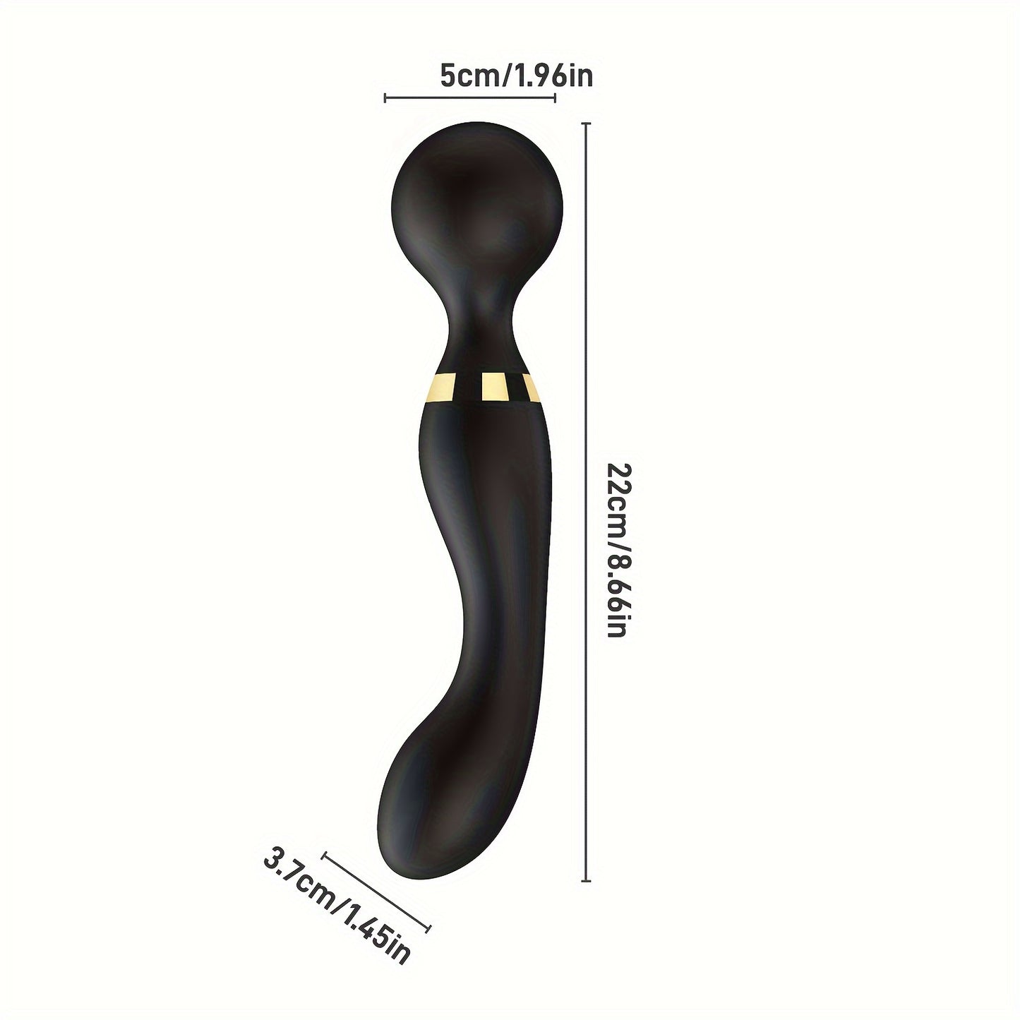 Ultra-Compact Electric Massage Stick Gun - 8-Speed Handheld Massager for Body, Back, Neck, Legs, Waist | Easy to Carry, High-Speed Drive Motor, Ergonomic Design for Ultimate Comfort