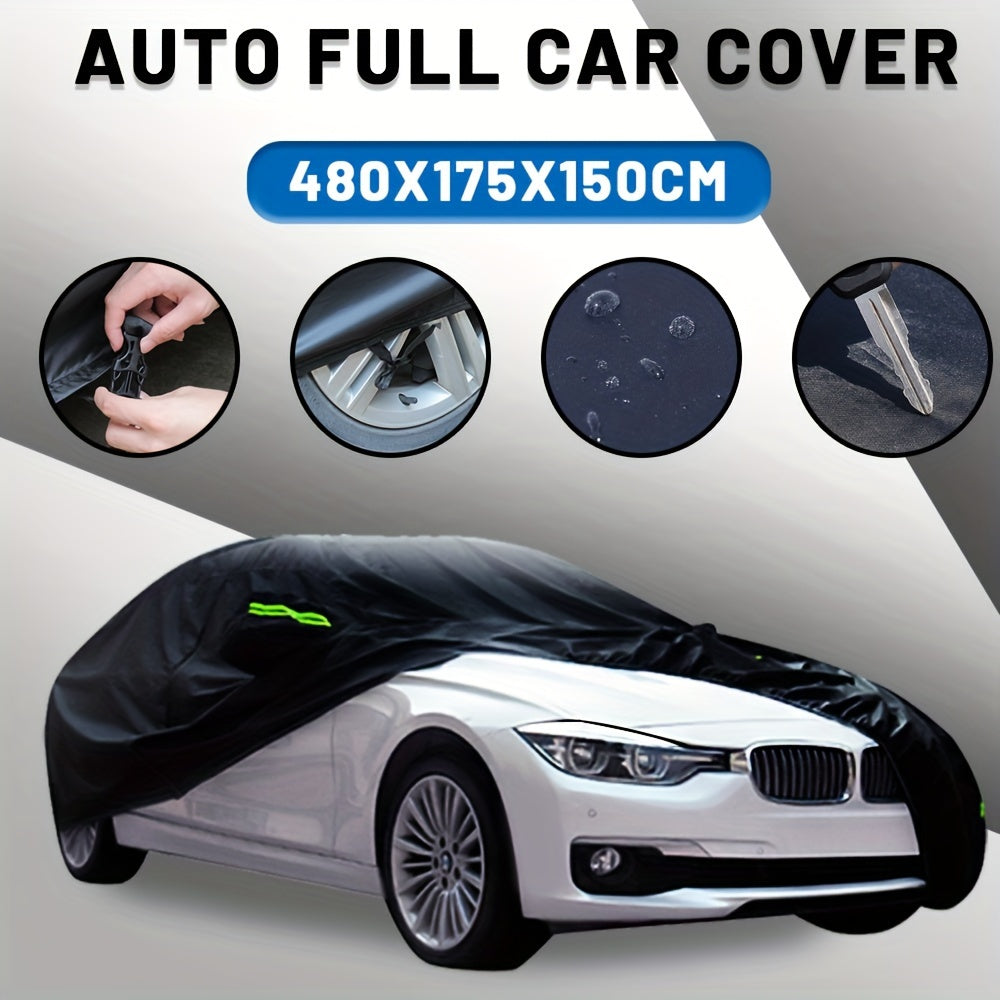 All-Weather Full Car SUV Cover - Dust, Rain & UV Resistant Protection