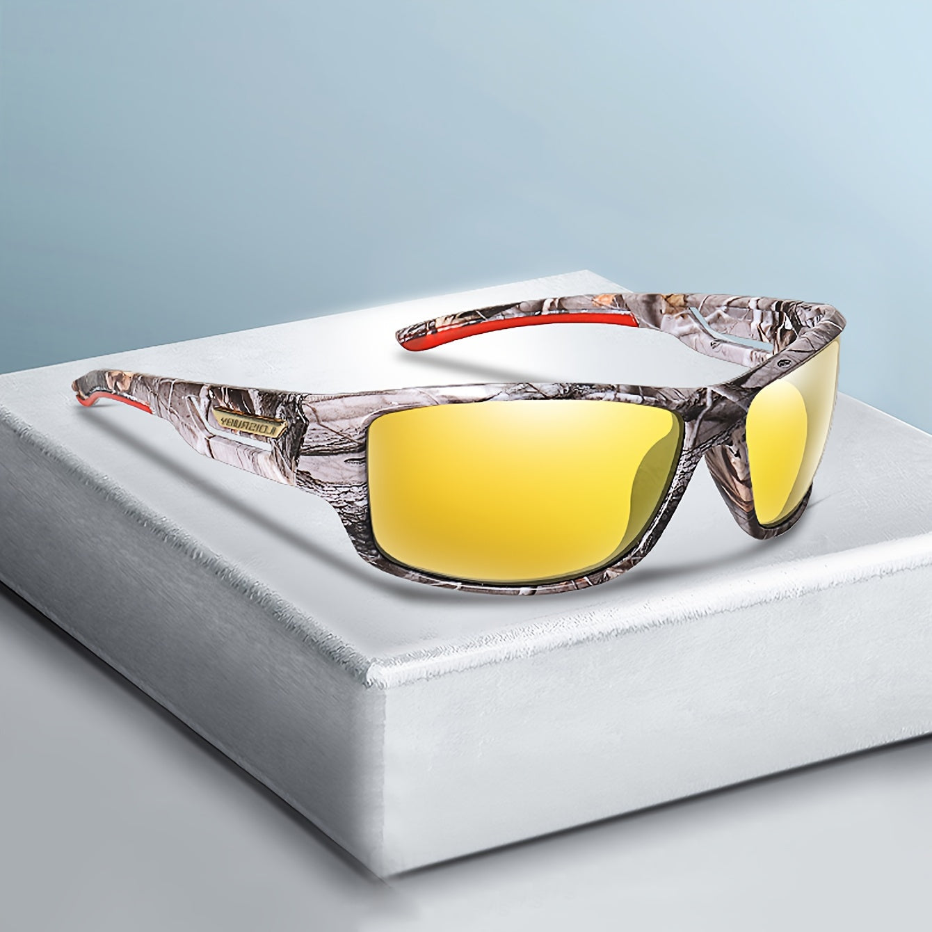 Polarized Night Vision Sunglasses for Driving & Cycling – UV400 Protection, Windproof Eyewear for Men & Women