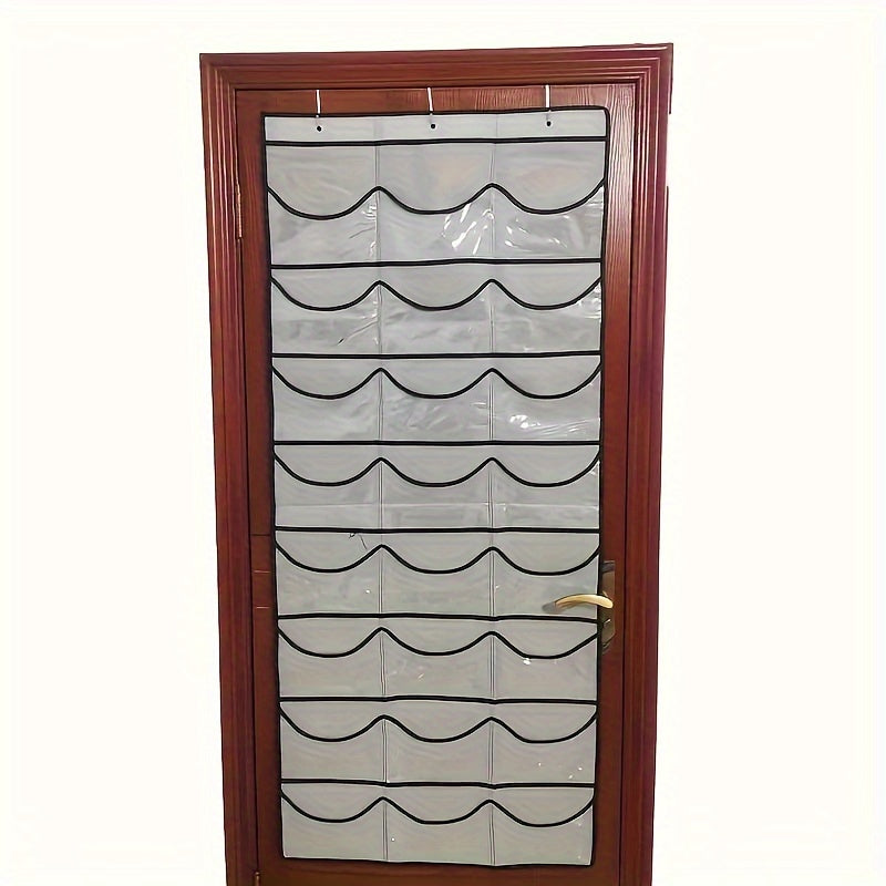 Wall-Mounted Hat Storage Bag – Hanging Multi-Pocket Organizer for Back Door & Household Use