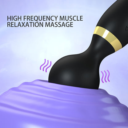 Ultra-Compact Electric Massage Stick Gun - 8-Speed Handheld Massager for Body, Back, Neck, Legs, Waist | Easy to Carry, High-Speed Drive Motor, Ergonomic Design for Ultimate Comfort