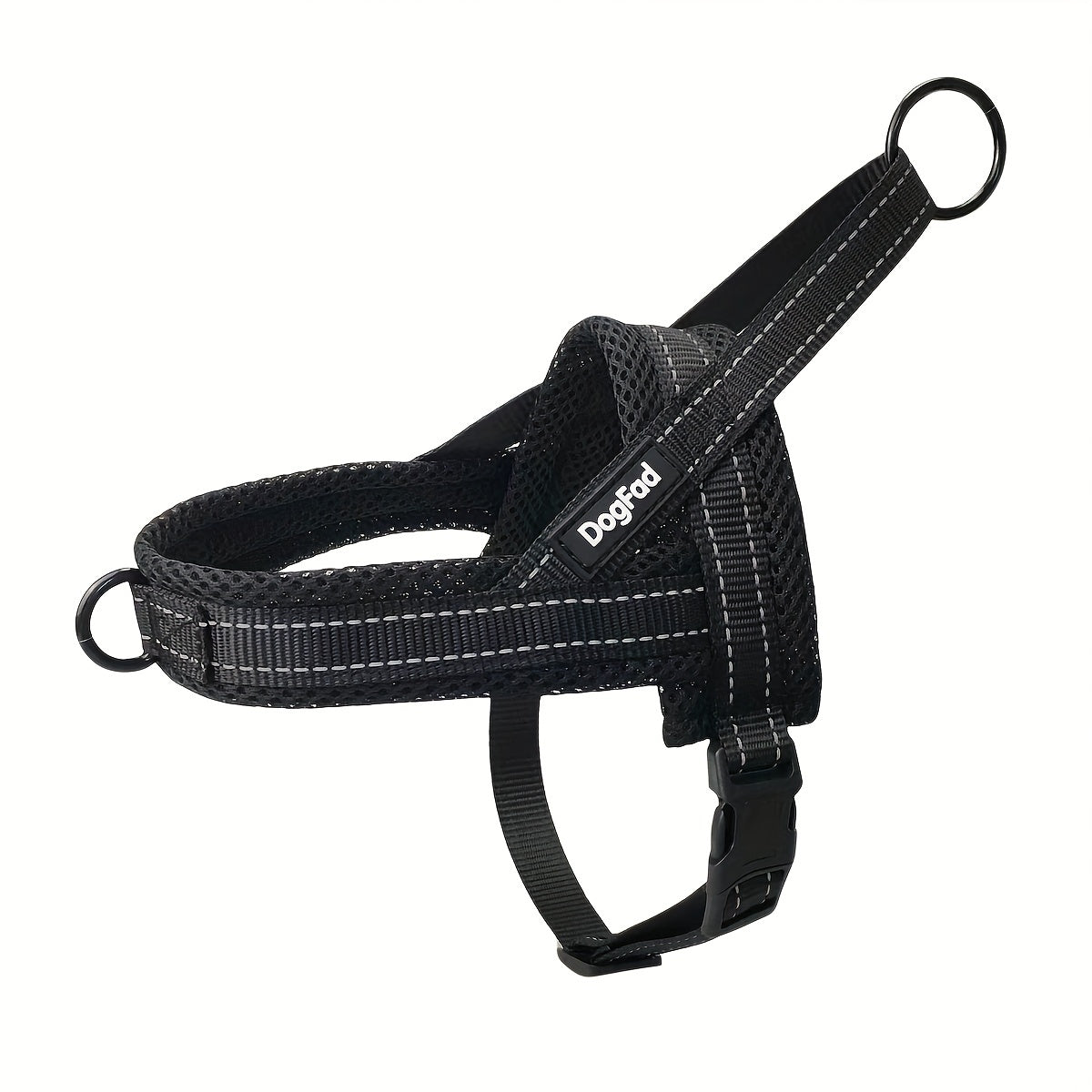 Adjustable Reflective No-Pull Dog Harness Vest – Escape Proof, Comfortable Fit for Small, Medium, Large Dogs, Ideal for Walking, Hiking, Running – King's Day Gift Idea