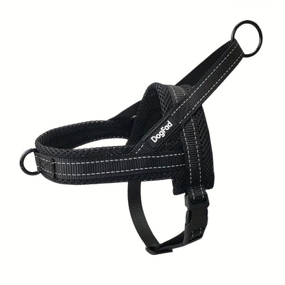 Adjustable Reflective No-Pull Dog Harness Vest – Escape Proof, Comfortable Fit for Small, Medium, Large Dogs, Ideal for Walking, Hiking, Running – King's Day Gift Idea