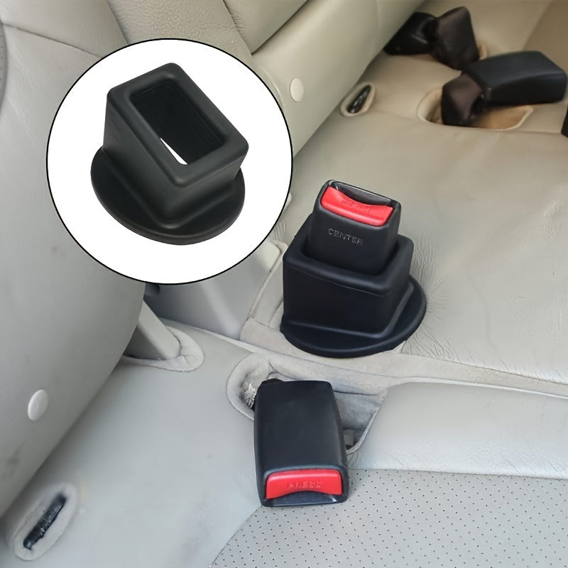2-Pack Silicone Seat Buckle Holder Set – Car Buckle Booster for Easy Access – Compatible with Most Cars – Interior Accessories