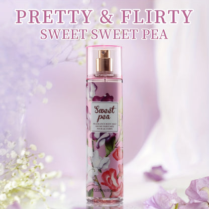 Body & Hair Fragrance Mist for Women - Long-Lasting Perfume Spray with Sweet Pea, Pear, Tayberry & Black Currant Notes, Perfect for Dating, Daily Life & Parties, Gift Giving
