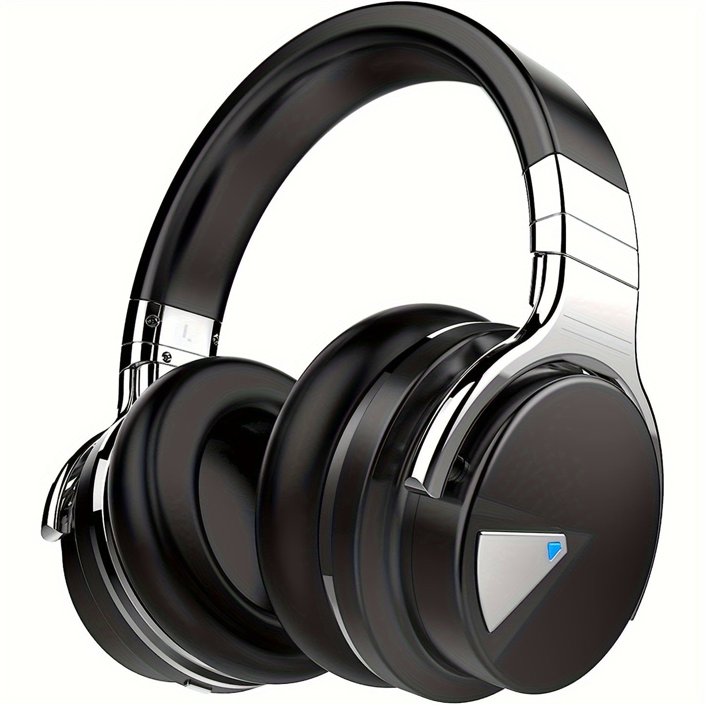 Active Noise Cancelling Wireless Headphones with Microphone - Deep Bass, 30-Hour Playtime - Comfortable and Durable