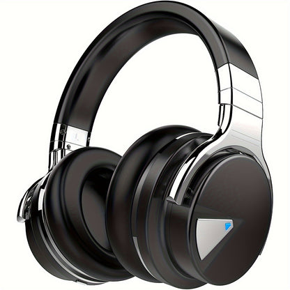 Active Noise Cancelling Wireless Headphones with Microphone - Deep Bass, 30-Hour Playtime - Comfortable and Durable
