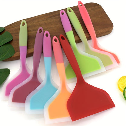 Nonstick Pancake Shovel & Turner – Silicone Omelette Spatula for Eggs, Fish, Pizza, & Steak, Heat-Resistant Kitchen Utensil