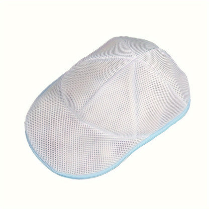 Convenient Mesh Cap Washing Bag - Ageing-Resistant, Machine Washable with Sorting Design for Safe Hat Storage