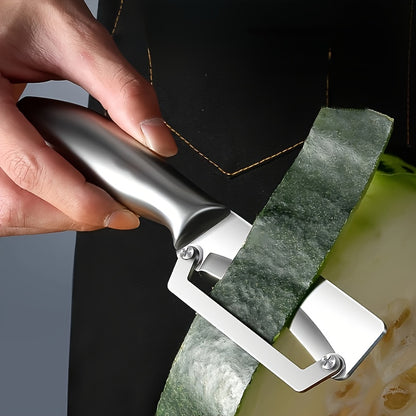 1/2pcs Stainless Steel Vegetable and Fruit Peelers - Sharp Blades for Potatoes, Pumpkins, Apples and More - Kitchen Tool DS9195