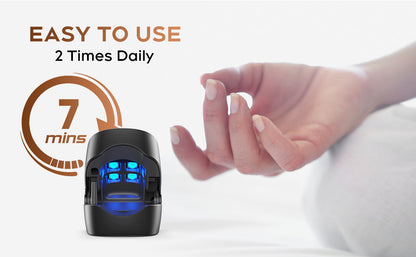 Nail Fungus Cleaning Light Device – USB Charge, 905nm Infrared & 470nm Blue Light for Onychomycosis Treatment