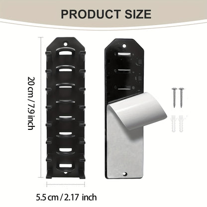 Feiku Wall-Mounted Hat Organizer – Space-Saving Baseball Cap Holder with Strong Adhesive, Easy Installation, Holds 8 Caps for Closet, Bedroom & Door