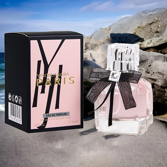 Paris Love Eau De Toilette for Ladies - 1.0oz (30ml), Fresh & Elegant Fragrance for Daily Adventures & Romantic Dates, Lasting Scent, Perfect Labor Day Gift