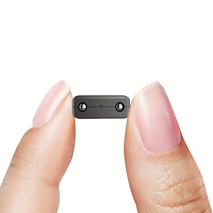 Mini Full HD Camera – Night Vision, Motion Detection Security Camcorder with Built-In Battery, Micro Camcorder, SD Card Loop Recording