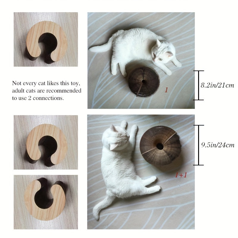 Magical Organ Cat Scratching Board - Wear-Resistant, Interactive Indoor Pet Toy