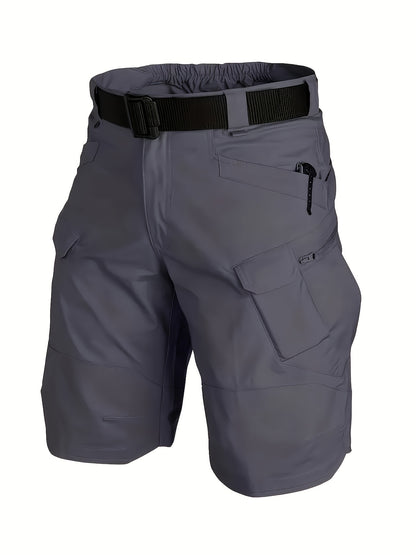 Men's Tactical Shorts – Multi-Pocket, Durable, Waterproof Cargo Shorts for Outdoor Hiking and Trekking