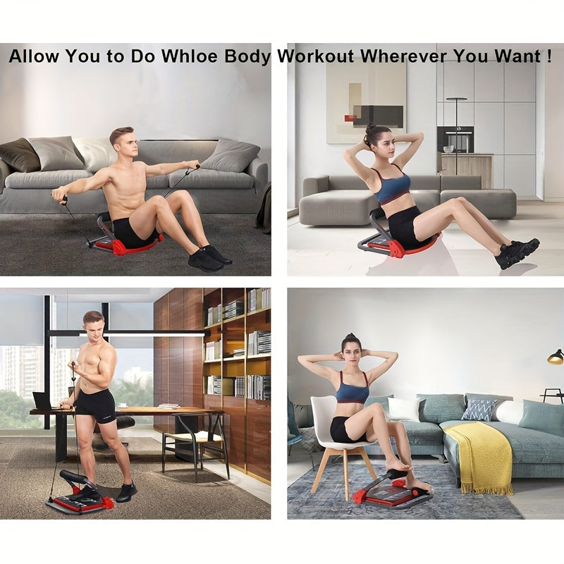Multifunctional Body Shaping Machine - Foldable Reclining Board, Adjustable Tummy Control, Abdominal Exerciser, Slimming and Waist Slimming Device, Ideal Halloween and Christmas Gift