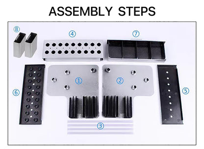 9IMOD Screwdriver Storage Rack – Multifunctional Organizer for RC Repair Tools, Hex & Cross Driver Desktop Stand