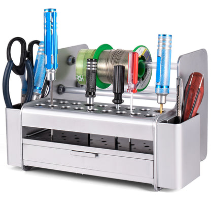 9IMOD Screwdriver Storage Rack – Multifunctional Organizer for RC Repair Tools, Hex & Cross Driver Desktop Stand