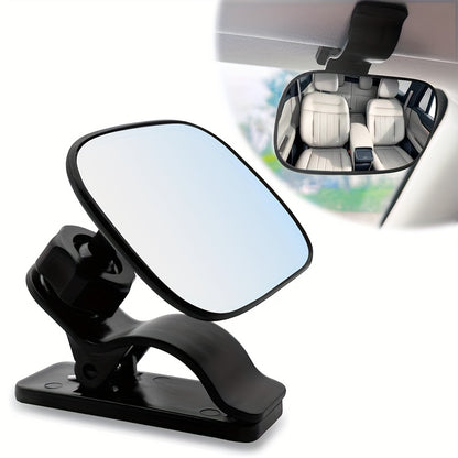 Car Rear View Mirror – Adjustable Wide Angle Convex Interior Mirror for Backseat Cars, SUVs, and Trucks, Essential Car Accessory