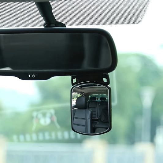 Car Interior Rearview Mirror – Safety Rear Seat Observation and Auxiliary Mirror – Essential Car Accessory