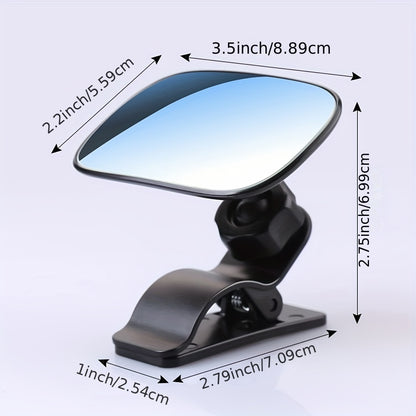 Car Mirror – Automotive Interior Wide Angle Convex Rearview Mirror, Adjustable Backseat Rear View Accessory