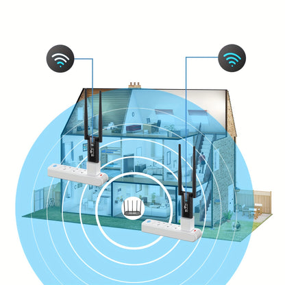 300Mbps USB Wi-Fi Repeater - Boost Network Signal with Easy Plug and Play Convenience