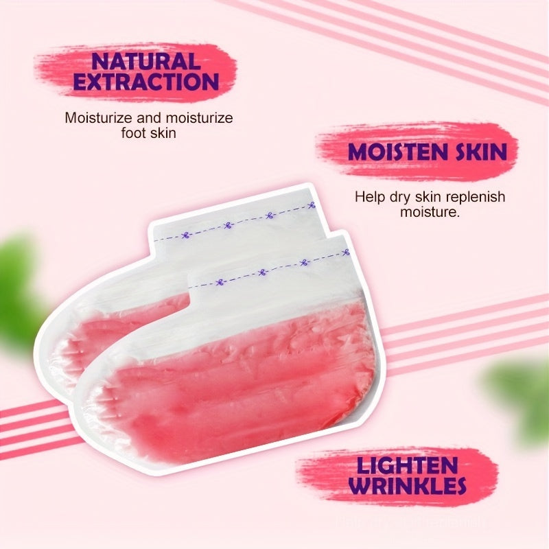 Revitalizing Paraffin Wax Foot Spa Booties - Intense Moisture Infusion, Soothing Scented, Disposable and Microwaveable | Premium Thermal Plastic Bags for Ultimate Foot Care