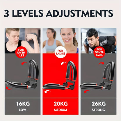 Sit Up Exercise Equipment - Ab Crunch Machine for Home Workout, Fitness Equipment for Stomach and Abs Training