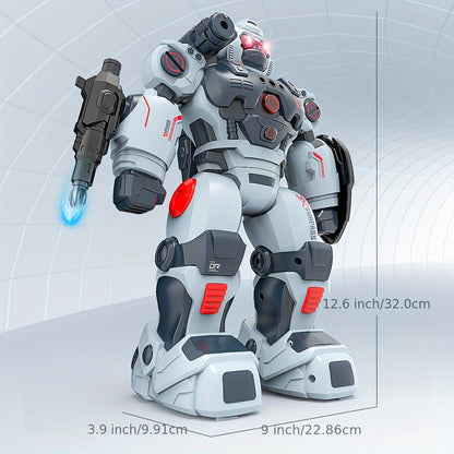 Remote Control Spray Robot - Gesture Sensing and Programming Function, Perfect Christmas and Halloween Holiday Gift
