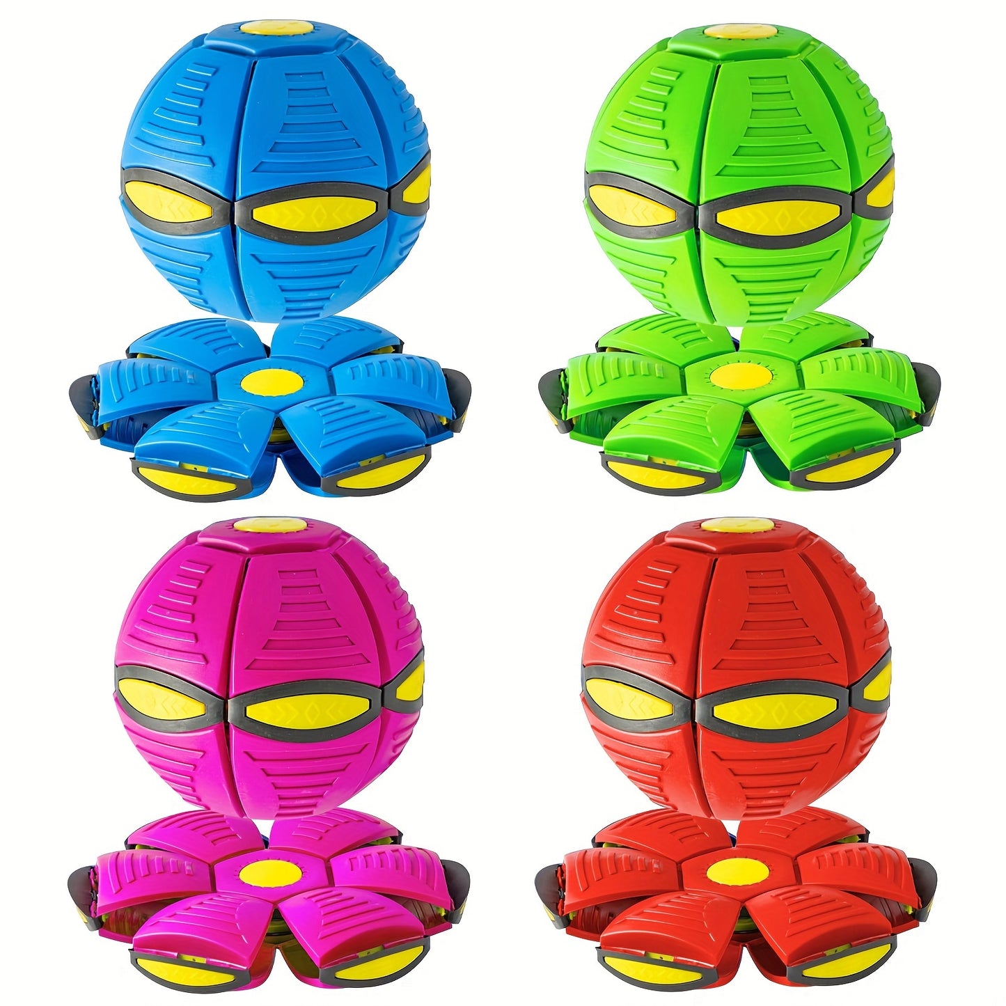 Flying Saucer Bounce Ball – Durable Pet Toy for Dogs, Bouncy Ball for Outdoor Activities and Exercise, Fun and Perfect Gift for Dogs