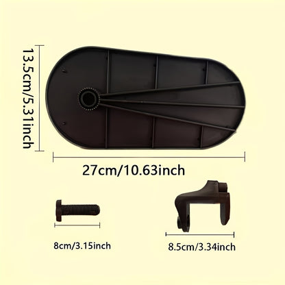 Office Desk Computer Armrest Support - Ergonomic Mouse Wrist Rest for Comfortable Workstation Setup
