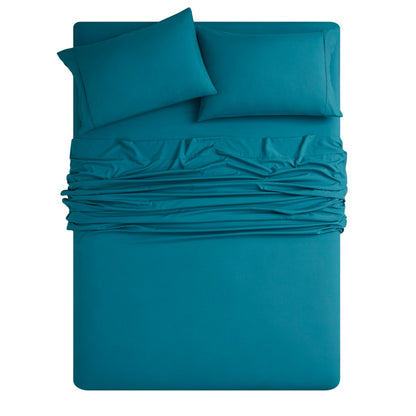 Bamboo 2000 Thread Count 6-Piece Luxury Sheet Set - Organic, Cooling, 16 Inch Deep Pocket, Egyptian Luxury with Bonus Pillowcases - Shrink and Fade Resistant