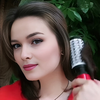 Pro Styler Hot Air Comb Brush - All-in-One Hair Dryer, Curler, and Straightener for Effortless, Salon-Quality Styling with Fast Drying, Reduced Frizz, and Long-Lasting Results