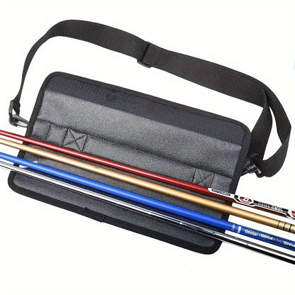 Compact & Lightweight Golf Club Bag - Waterproof Nylon, Adjustable Shoulder Strap, Fits 5 Clubs, Ideal for Men & Women