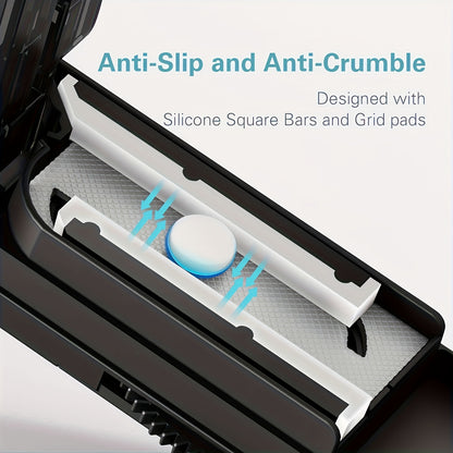 Adjustable Pill Cutter - Precise Stainless Steel Cutting with Blade Protection Cover - Ideal for Small Pills and Multi-Tablet Dispensing