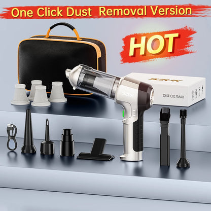 SZUK 9998700PA Car Vacuum Cleaner – Strong Suction Cordless Handheld Portable Cleaning Machine