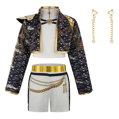 Girls Halloween Cosplay Costume - Fashion Carnival Party & Performance Outfit