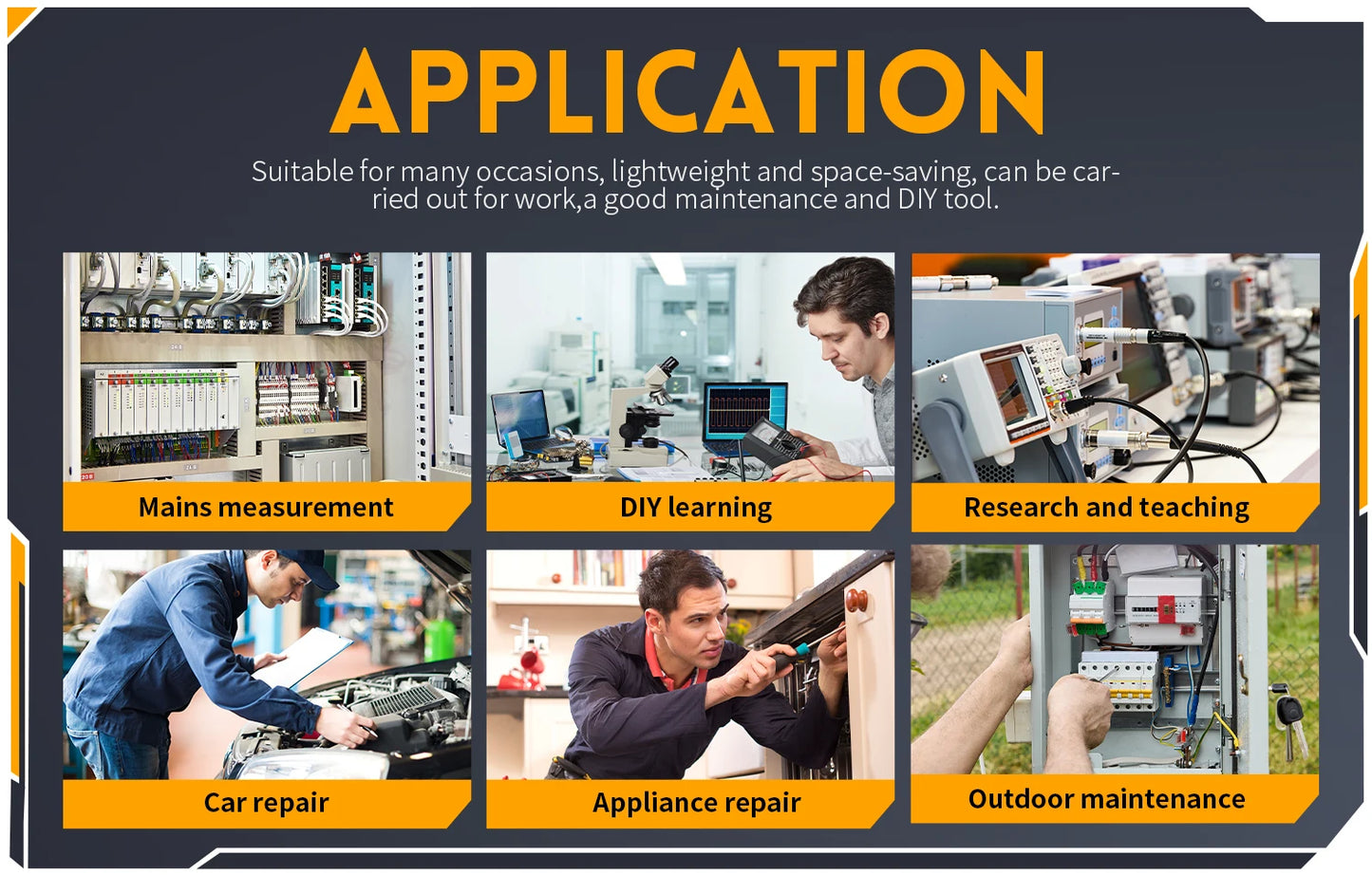 FNIRSI DSO510 DSO152 DSO153 Mini Handheld Digital Oscilloscope | 2-in-1, 48MS/s, 10MHz Bandwidth for Electronic Repair